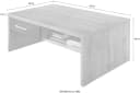 Couchtisch INNOSTYLE Sonate Braun Holzwerkstoff mit Schubladen Bild 4