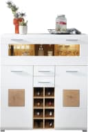 Innostyle Barschrank FUN PLUS Weiß Matt mit LED-Beleuchtung Bild 2