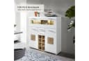 Innostyle Barschrank FUN PLUS Weiß Matt mit LED-Beleuchtung Bild 3