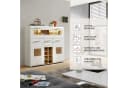 Innostyle Barschrank FUN PLUS Weiß Matt mit LED-Beleuchtung Bild 4