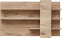 INNOSTYLE Wandboard BELLANO Braun Holzwerkstoff 3 Ablageflächen Bild 2