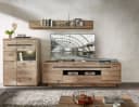 Innostyle Wohnwand BELLANO Braun Grau mit LED-Beleuchtung Bild 2