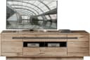 Innostyle Wohnwand BELLANO Braun Grau mit LED-Beleuchtung Bild 3