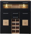INNOSTYLE Sonate Barschrank Schwarz mit LED-Beleuchtung Bild 3