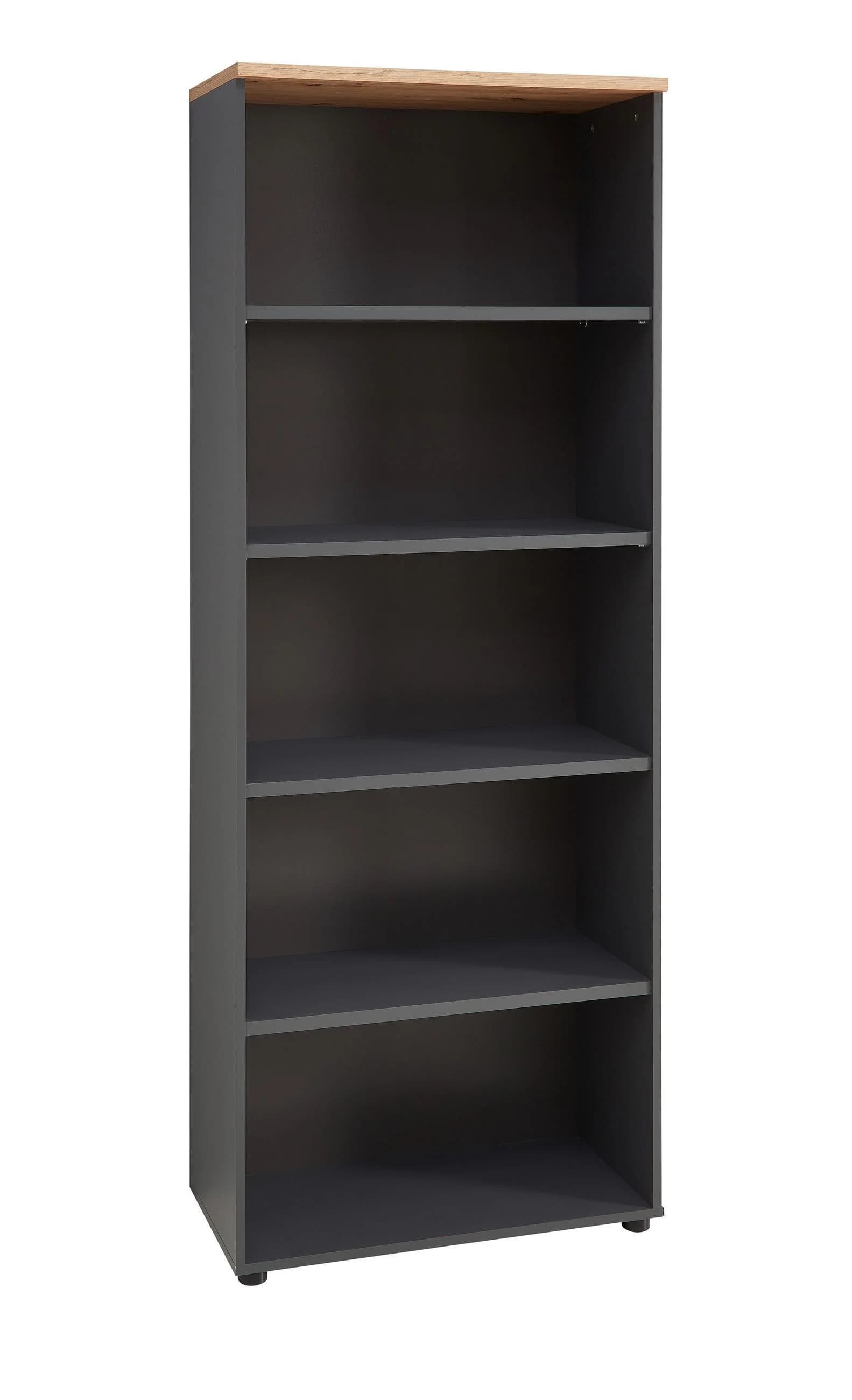 Innostyle Memphis Büroregal Braun Eiche Matt