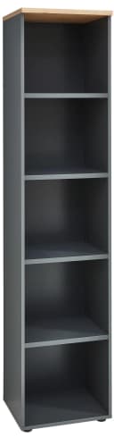 INNOSTYLE Memphis Büroregal Braun Grau 5 Fächer Bild 1