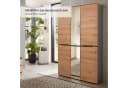 Innostyle Garderobenschrank Memphis 3-tlg. Artisan Eiche Grau Bild 3