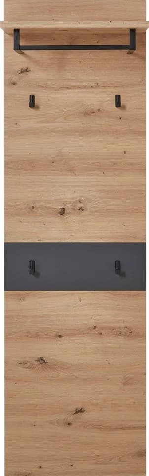 Garderobenpaneel INNOSTYLE Memphis Braun Graphit Modern - Bild 2