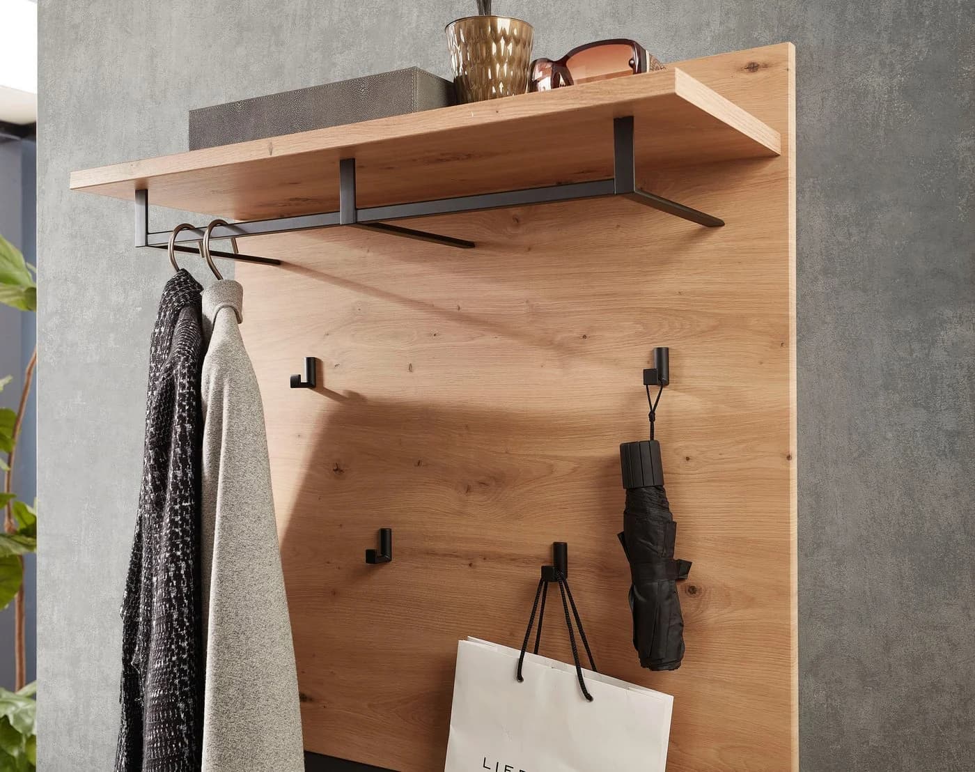 Garderobenpaneel INNOSTYLE Memphis Braun Graphit Modern - Bild 3