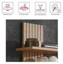 Innostyle Wandregal Core Braun 3 Böden FSC Holzwerkstoff Bild 5