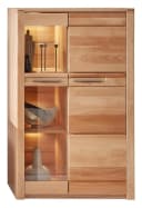 Innostyle Stauraumvitrine Kernbuche mit LED-Beleuchtung Bild 2