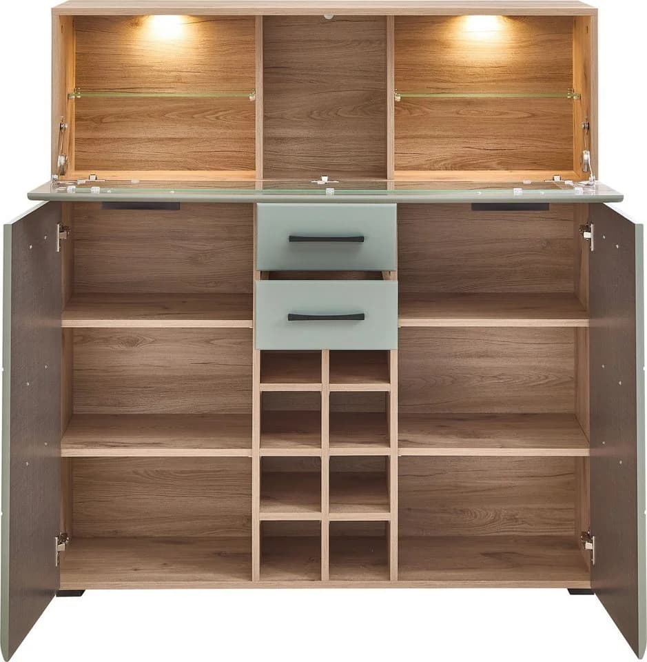 Barschrank INNOSTYLE FUN PLUS II Grün LED-Beleuchtung - Bild 3