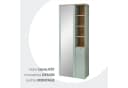 INNOSTYLE Garderobenschrank BARI mit Spiegel und Softclose Bild 3
