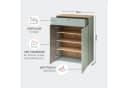 INNOSTYLE Bari Schuhschrank Schilfgrün mit Softclose Bild 4