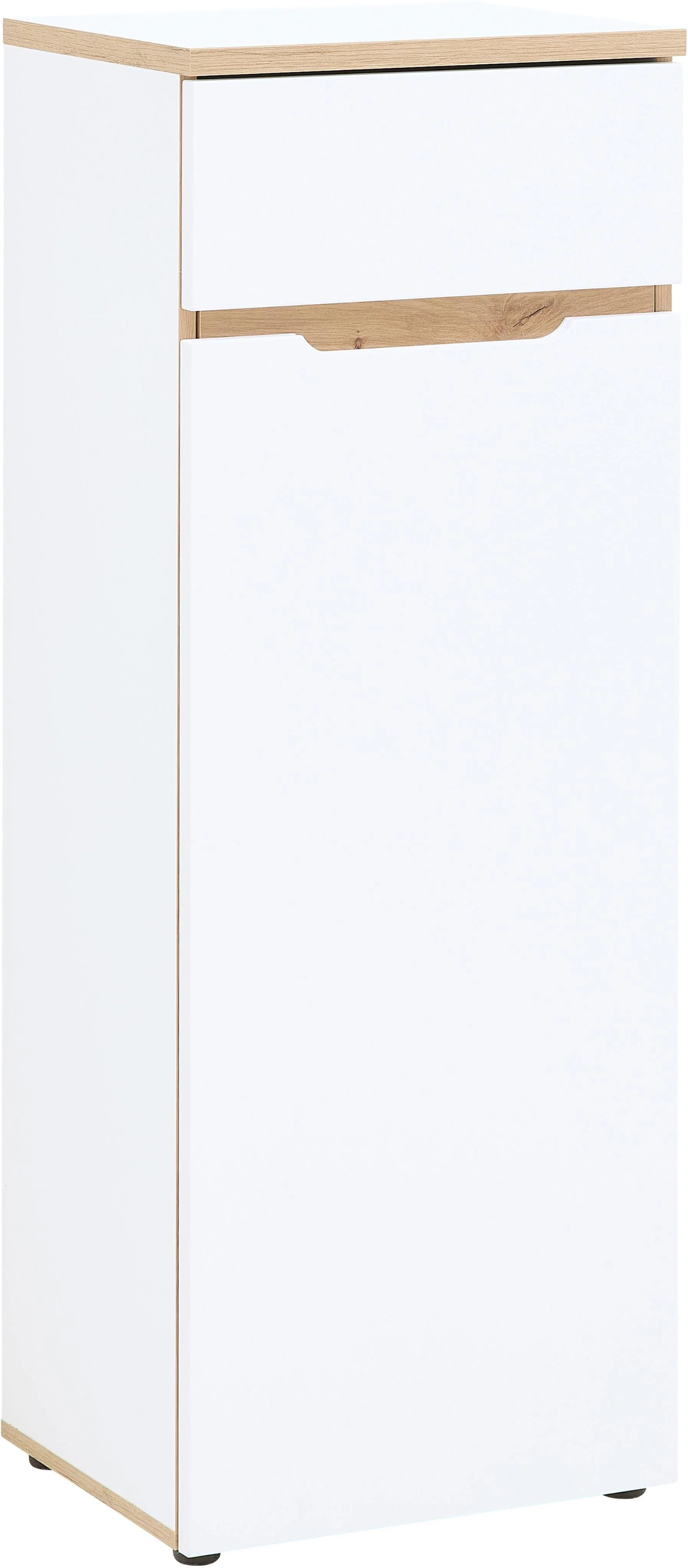 Innostyle Memphis Aktenschrank Weiß Artisan Eiche Soft-Close