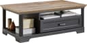 Innostyle Jasmin Couchtisch Grau Eiche Artisan Landhaus Bild 1