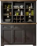 Innostyle Vitrine Jasmin Grau Eiche Modern Bild 2