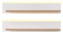 Innostyle Memphis 2er Set Wandboard Weiß mit LED-Beleuchtung Bild 2