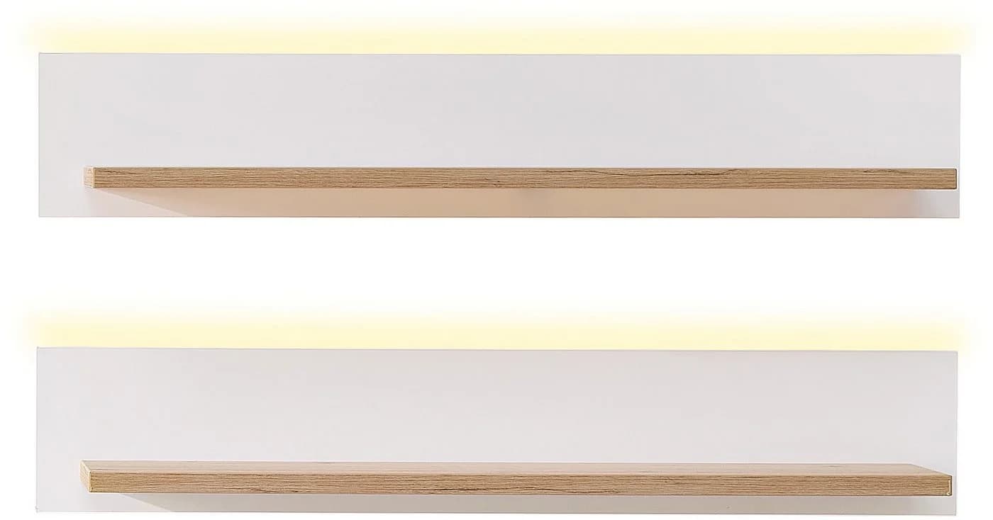 Innostyle Memphis 2er Set Wandboard Weiß mit LED-Beleuchtung - Bild 2