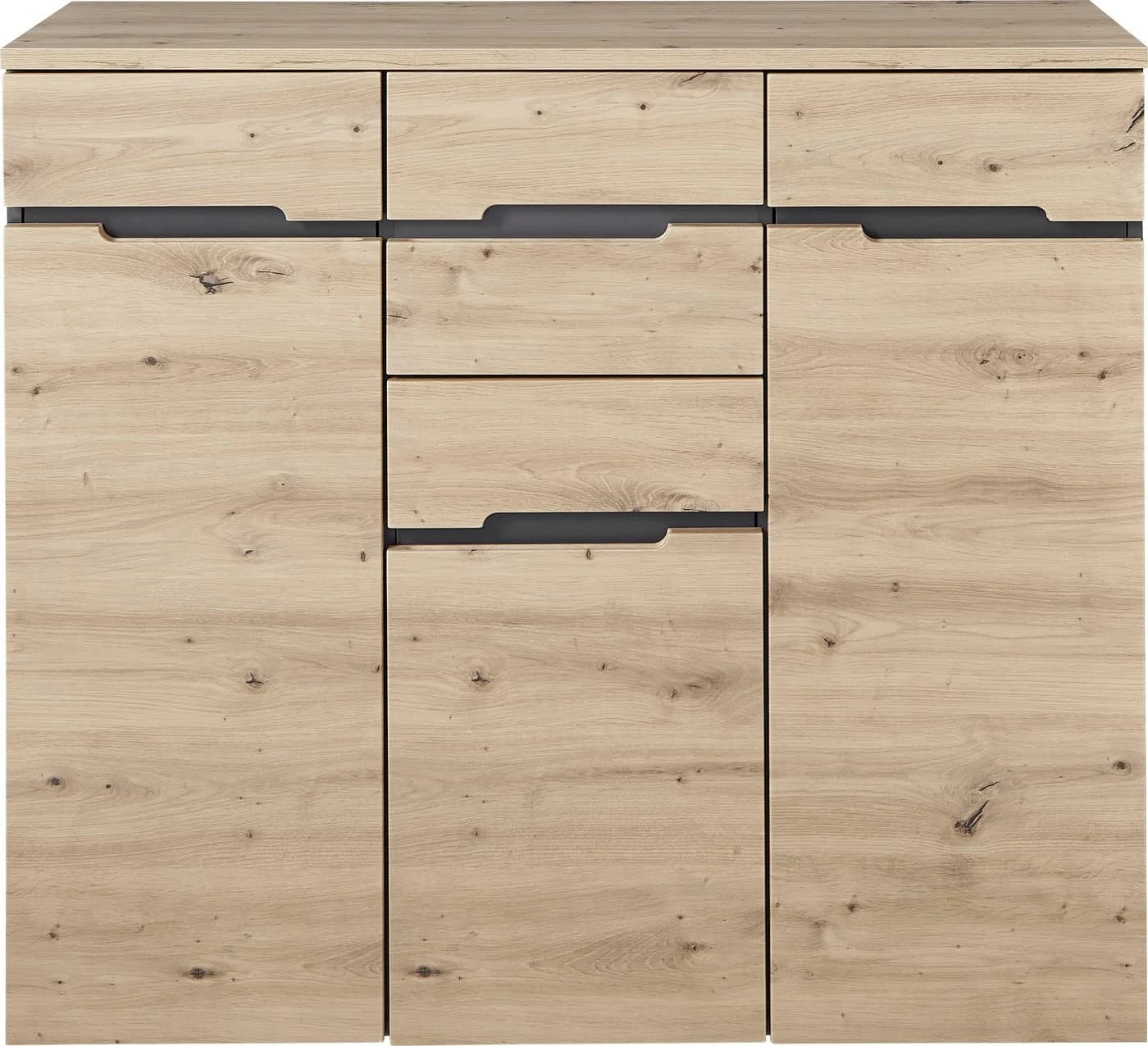 Kommode INNOSTYLE Memphis Braun Artisan Eiche mit Soft-Close