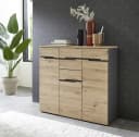 Kommode INNOSTYLE Memphis Braun Artisan Eiche mit Soft-Close Bild 2