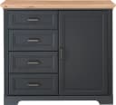 Kommode INNOSTYLE Jasmin Graphit Holzoptik Bild 1