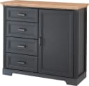 Kommode INNOSTYLE Jasmin Graphit Holzoptik Bild 3