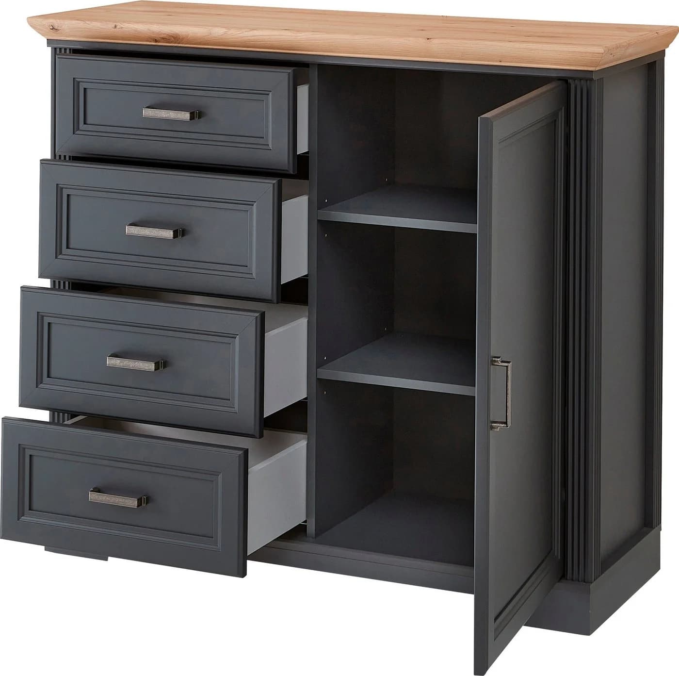 Kommode INNOSTYLE Jasmin Graphit Holzoptik - Bild 4
