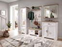 Innostyle Garderobenpaneel Jasmin Braun Holzwerkstoff mit Haken und Stange Bild 4