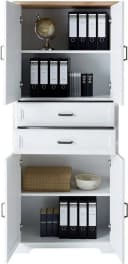 Aktenschrank INNOSTYLE Weiß Pinie Hell mit Soft-Close Bild 4