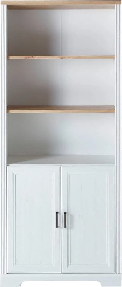 Aktenschrank INNOSTYLE Weiß Pinie Hell mit Soft-Close - Bild 2