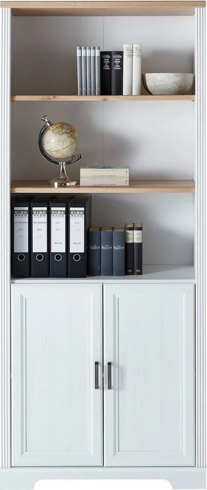 Aktenschrank INNOSTYLE Weiß Pinie Hell mit Soft-Close - Bild 3