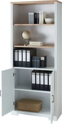 Aktenschrank INNOSTYLE Weiß Pinie Hell mit Soft-Close Bild 4