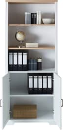 Aktenschrank INNOSTYLE Weiß Pinie Hell mit Soft-Close Bild 5
