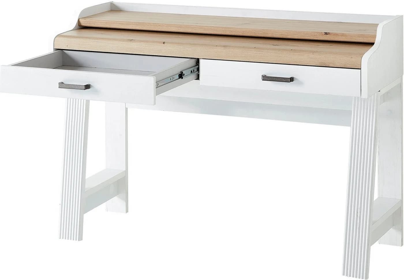Konsolentisch INNOSTYLE Weiß Pinie Hell Artisan Eiche Ausziehbar - Bild 5