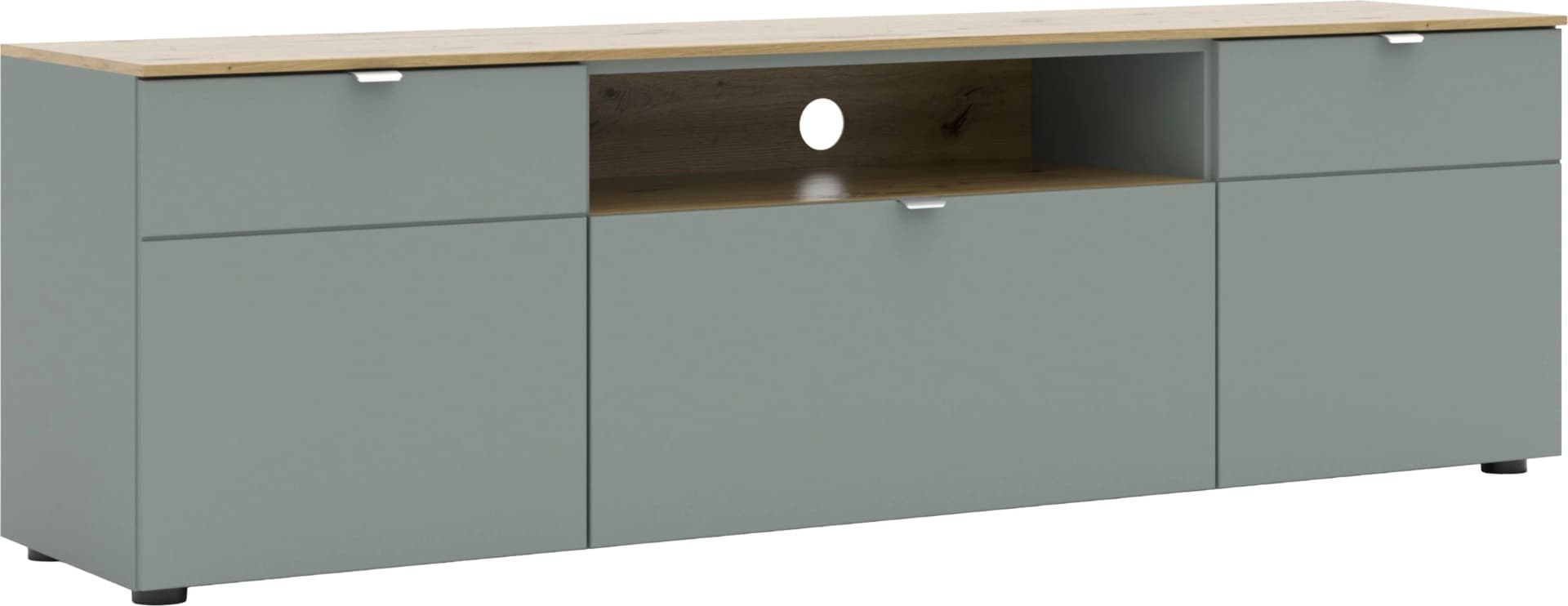 INNOSTYLE Kommode BARI 180cm Soft-Close Schilf Artisan Eiche