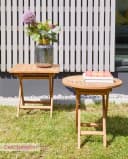LC Garden Riva Teak Klapptisch quadratisch Outdoor Bild 4