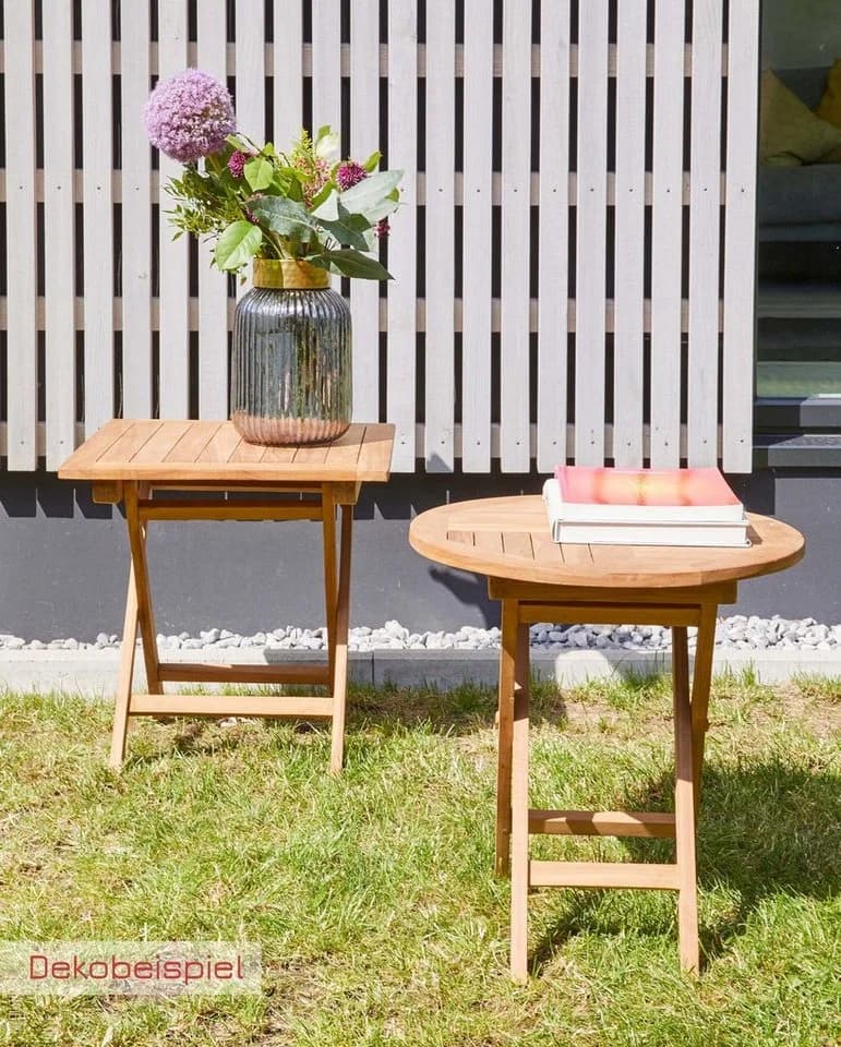 LC Garden Riva Teak Klapptisch quadratisch Outdoor - Bild 4