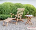 LC Garden Gartentisch Riva Teak Klapptisch rund Bild 1