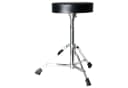 FAME D4000 Schlagzeughocker Höhenverstellbar Vinyl Schwarz Bild 1