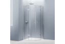 Bernstein Runddusche EX406 90x90 cm ESG Glas Nano Chrom Bild 2