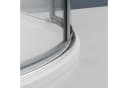 Bernstein Runddusche EX406 90x90 cm ESG Glas Nano Chrom Bild 4