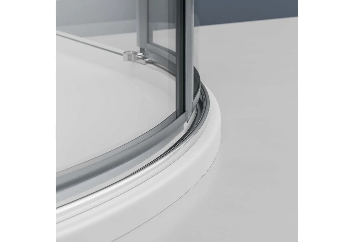 Bernstein Runddusche EX406 90x90 cm ESG Glas Nano Chrom - Bild 4