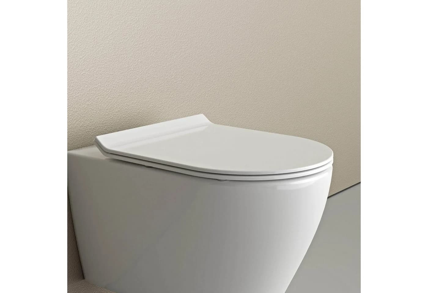 Bernstein WC-Sitz U2019 Weiß Glänzend Duroplast Softclose - Bild 2