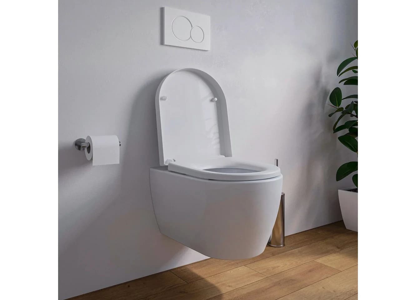 Bernstein Wand-WC NT2038 spülrandlos mit Softclose