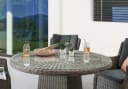 Destiny Garten-Essgruppe LUNA Grau 13-teilig Aluminium Polyrattan Bild 1