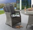 Destiny Garten-Essgruppe LUNA Grau 13-teilig Aluminium Polyrattan Bild 5