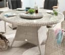 Destiny Garten-Essgruppe LUNA 19-tlg. Aluminium Polyrattan Bild 1