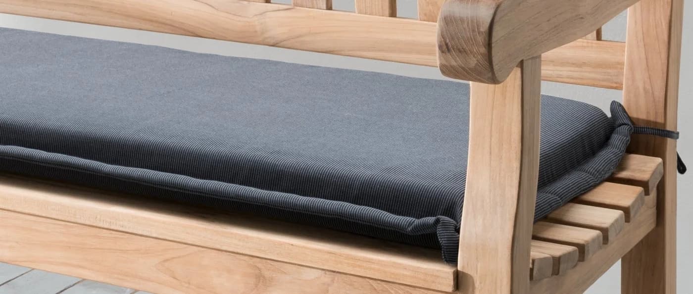 Destiny Bankauflage Universal 110-180 cm Polyester Grau - Bild 3