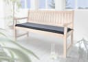Destiny Bankauflage POLSTER Grau 110x45cm Polyester Bild 2